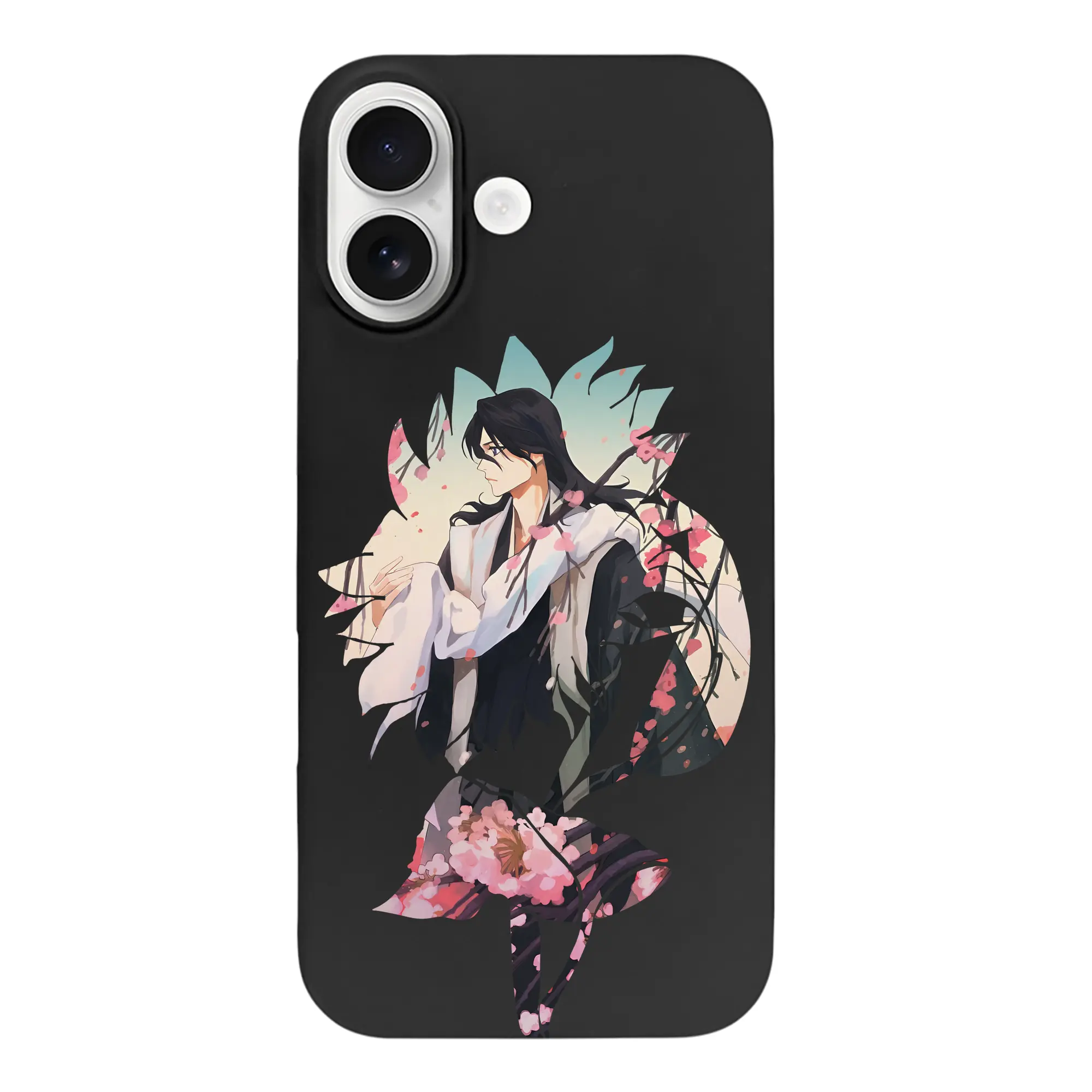 ブリーチ グッズ,朽木 白哉 - iPhone 17 シリーズ シリコンケース 薄型 耐衝撃 指紋防止 ソフトタッチカバー 精密フィット 傷防止 保護ケース iPhone 17/17 Air/17 Pro/17 Pro Max 対応